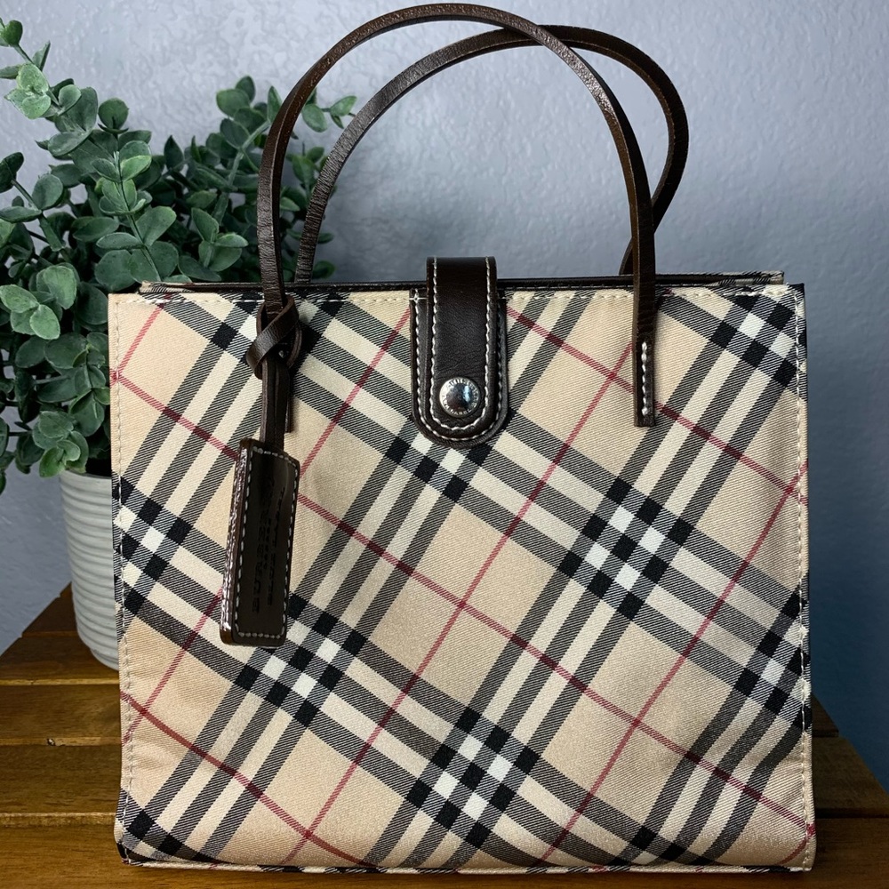 Burberry Nova Check Mini Tote